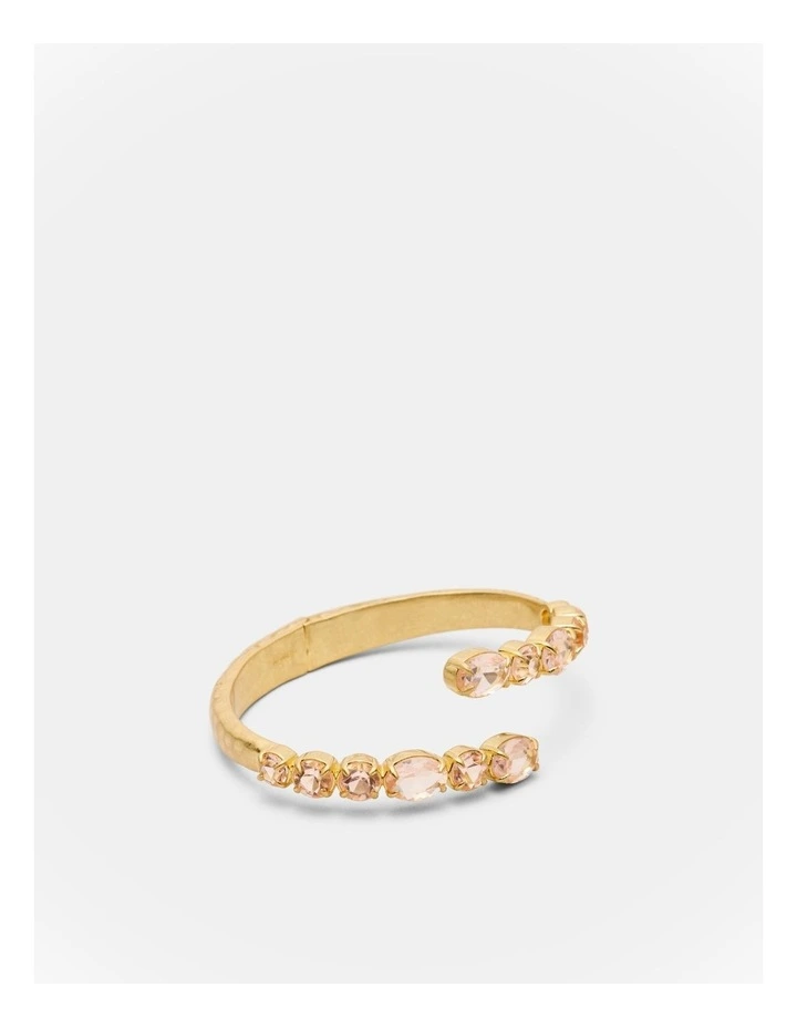 Goddess Open Cuff Bracelet in Petal image 1