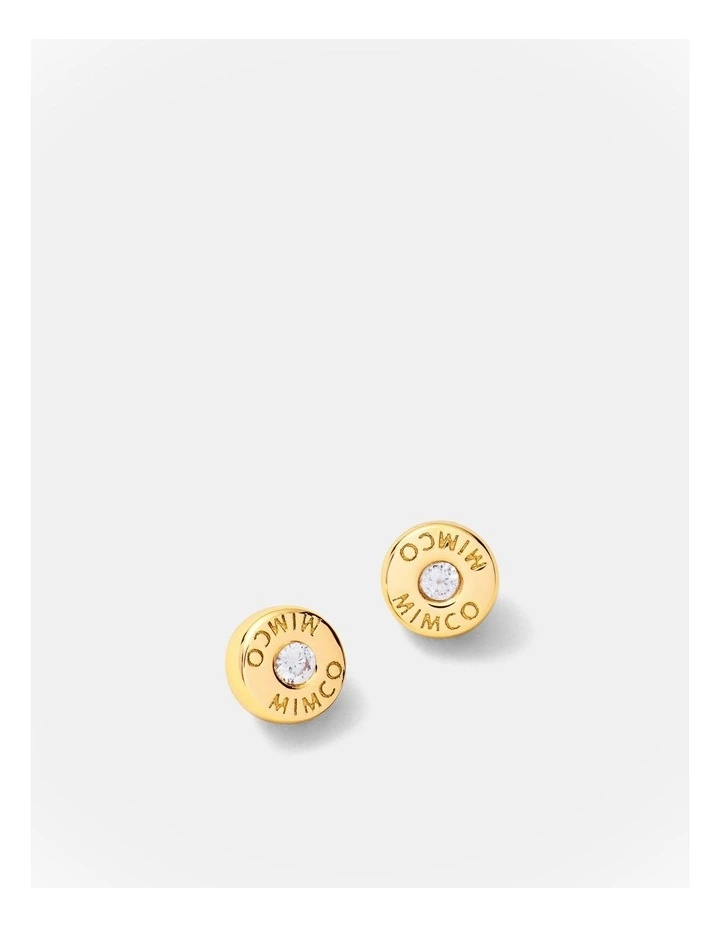 Finito Stud Earrings in Gold image 3