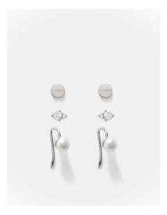 Fond Earrings Set in Silver