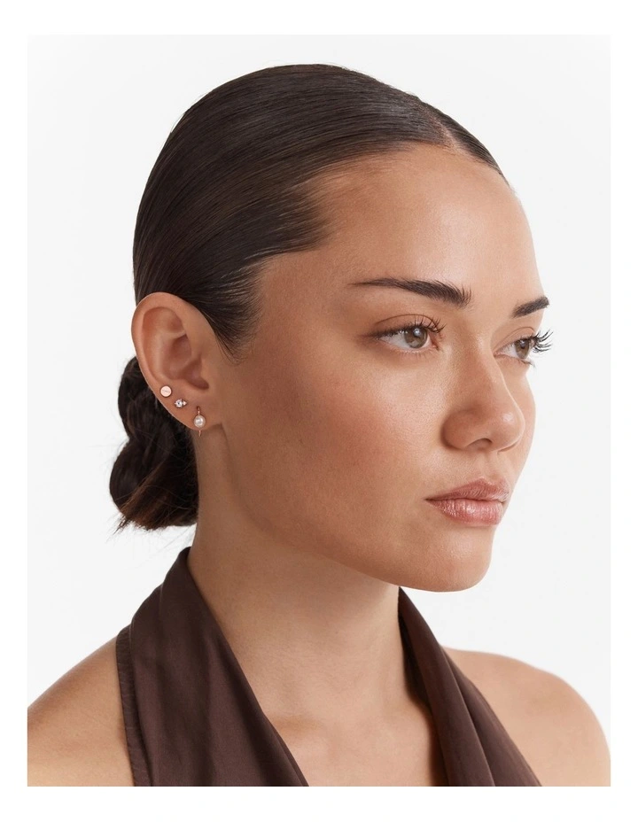 Fond Earrings Set in Rose Gold image 2