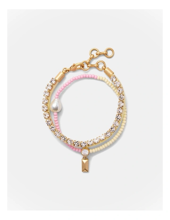 Goddess Duo Bracelet in Buttermilk image 1