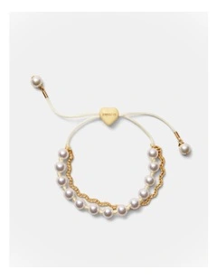 Heart Beat Bracelet in Buttermilk
