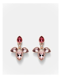 Bumper Pear Earrings in Petal