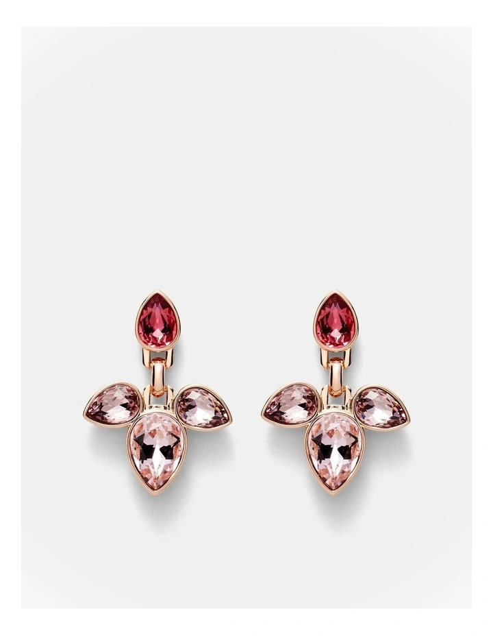 Bumper Pear Earrings in Petal image 1