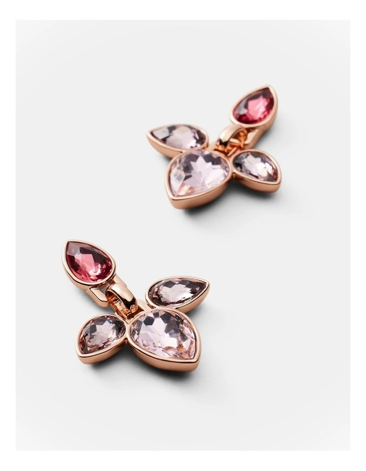 Bumper Pear Earrings in Petal image 3