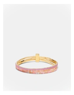 Mini Shimmy Bracelet in Petal