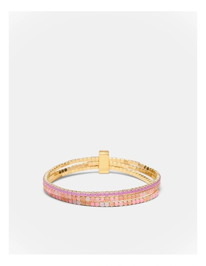 Mini Shimmy Bracelet in Petal image 1