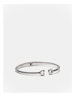 Encanto Open Cuff Bracelet in Silver