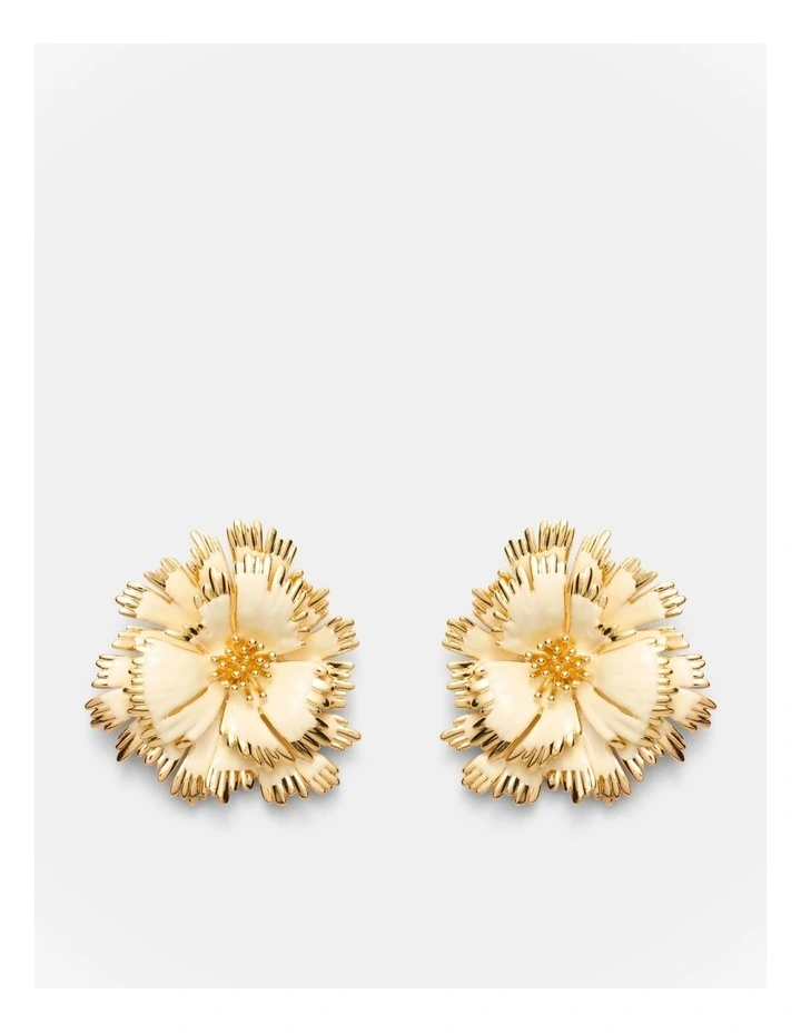 Eternal Beauty Stud Earrings in Buttermilk image 1
