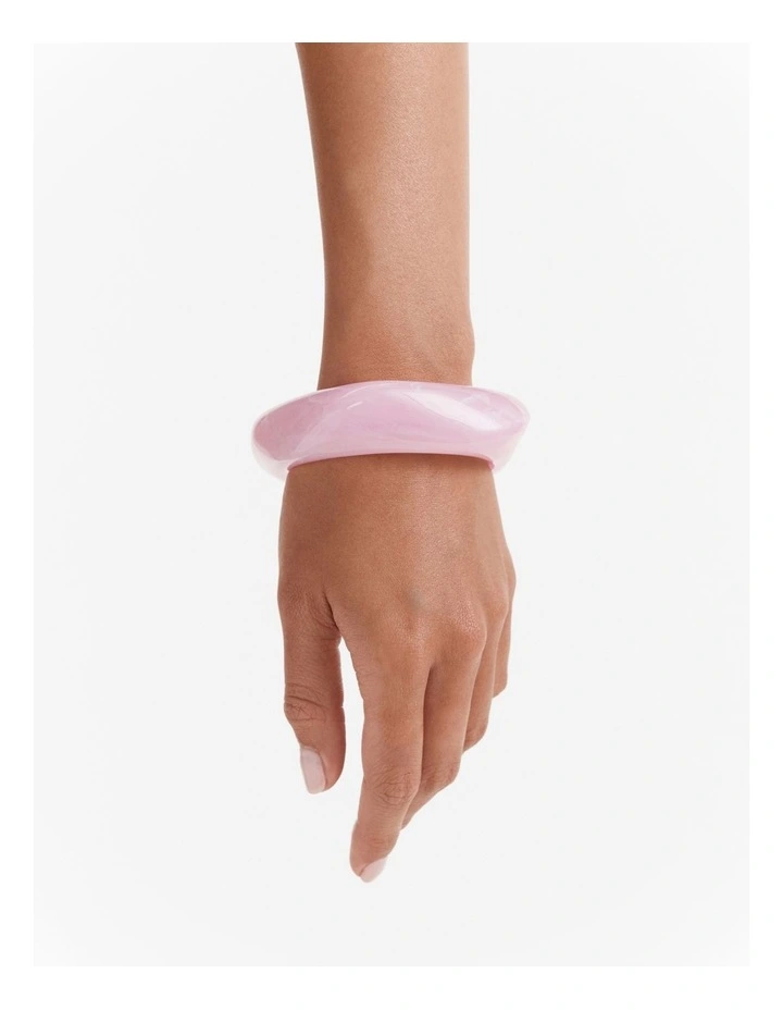 Zozo Bangle in Petal image 2
