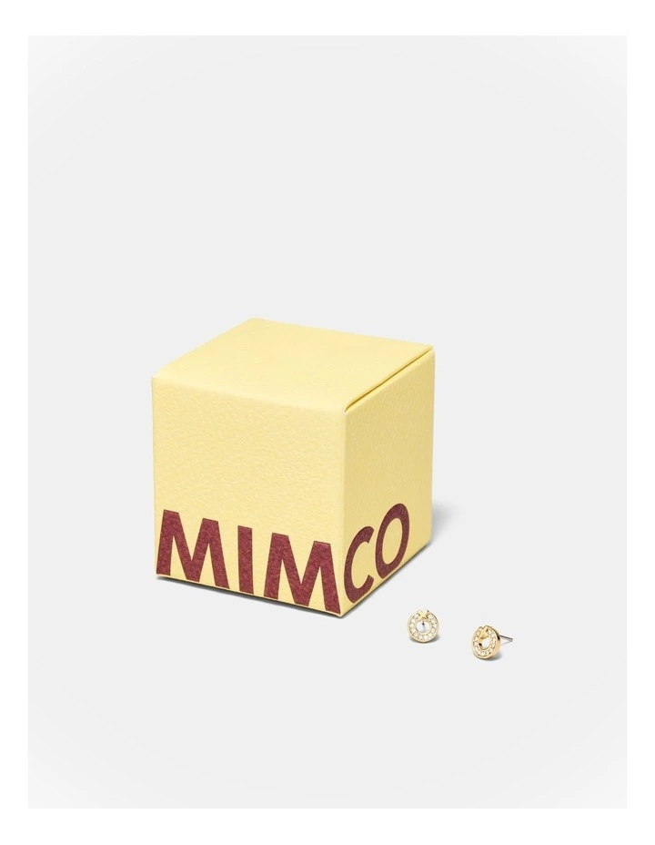 Encanto Stud Earrings in Gold image 1