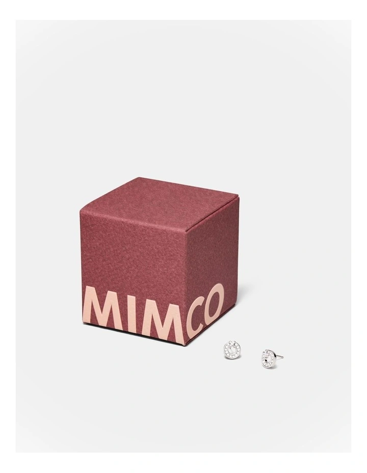 Encanto Stud Earrings in Silver image 1