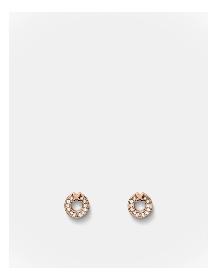 Encanto Stud Earrings in Rose Gold image 2