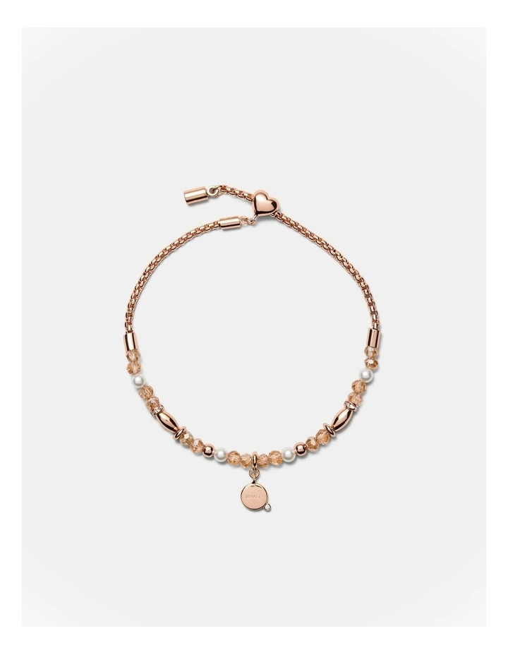 Impression Bracelet And Earrings Gift Box in Rose Gold image 3