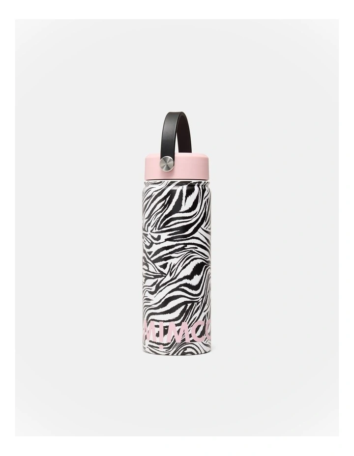 Drink Bottle in Zebra Print image 1