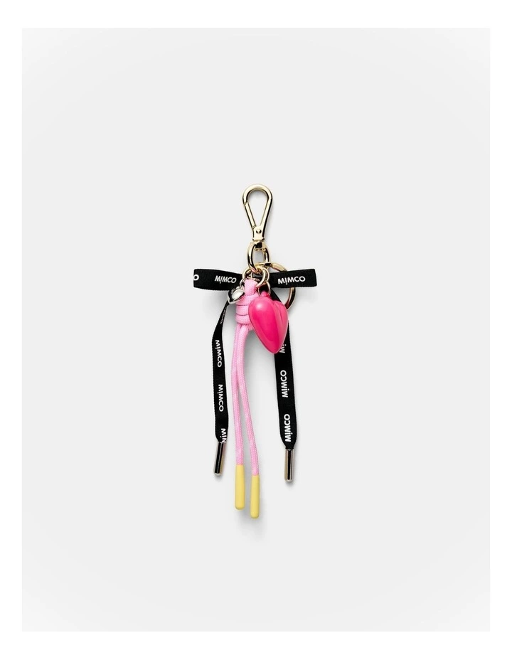 Bungee Ribbon Bag Charm Gift Box in Pink Sorbet image 2
