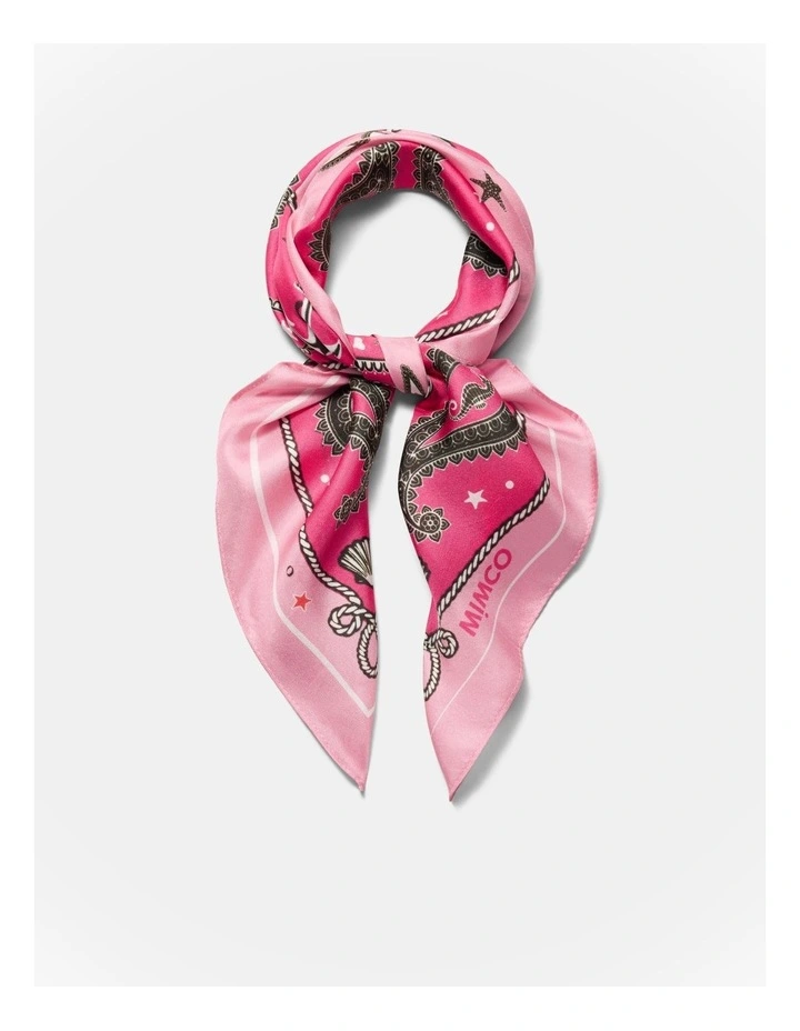 Undersea Bandana in Flamingo image 1