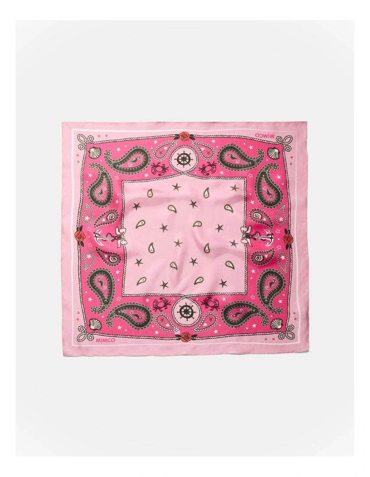 Undersea Bandana in Flamingo image 4