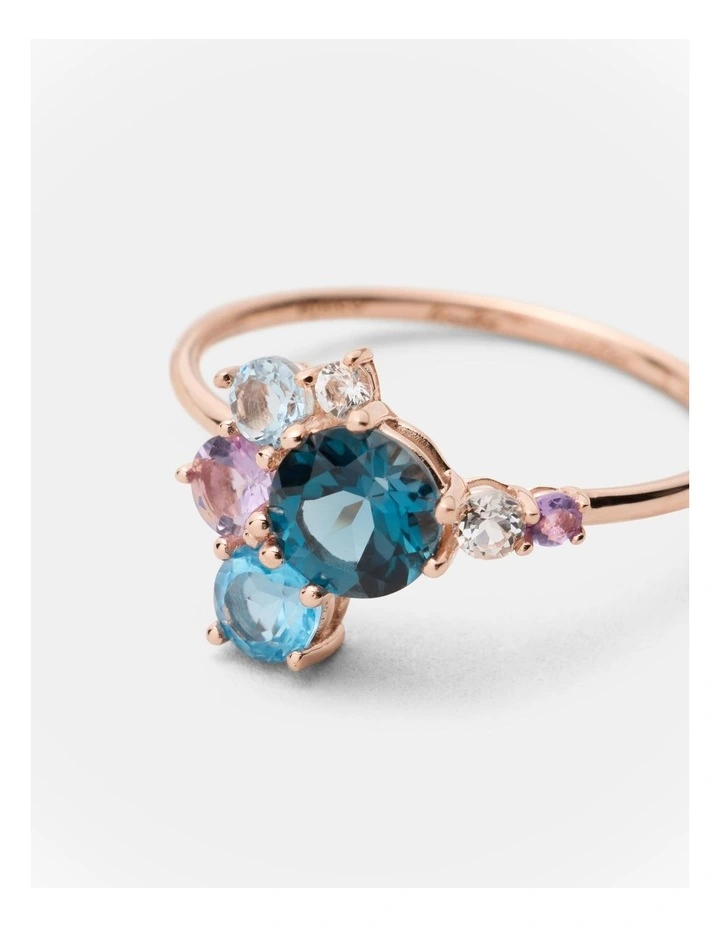 Limited Edition Topaz Ring in Blue Topaz image 3