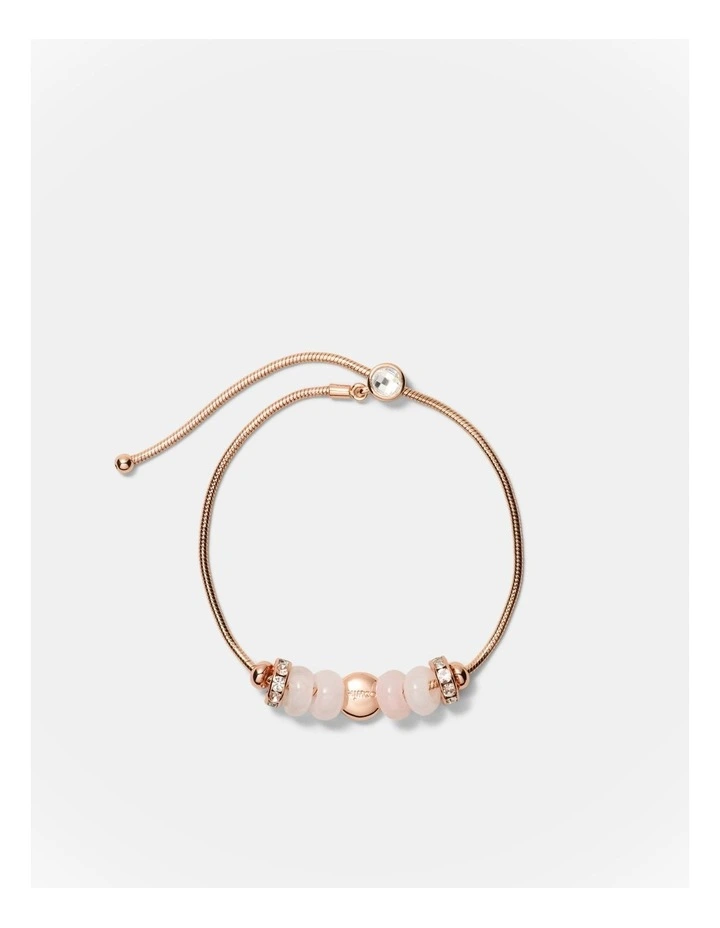 Rhea Toggle Bracelet in Rose Gold image 1