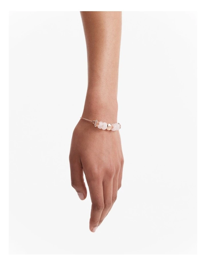 Rhea Toggle Bracelet in Rose Gold image 2