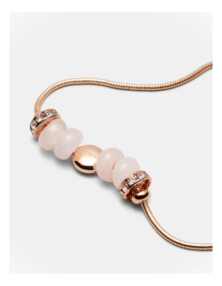 Rhea Toggle Bracelet in Rose Gold image 3