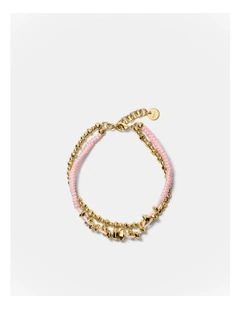 Seaside Duo Bracelet in Flamingo