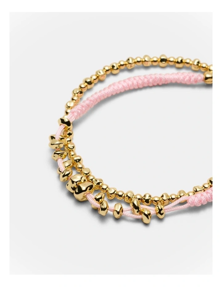 Seaside Duo Bracelet in Flamingo image 3