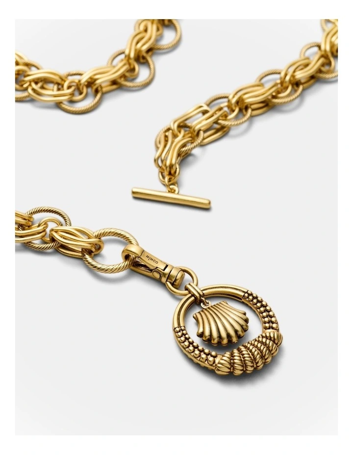 Shellicious Necklace in Gold image 3