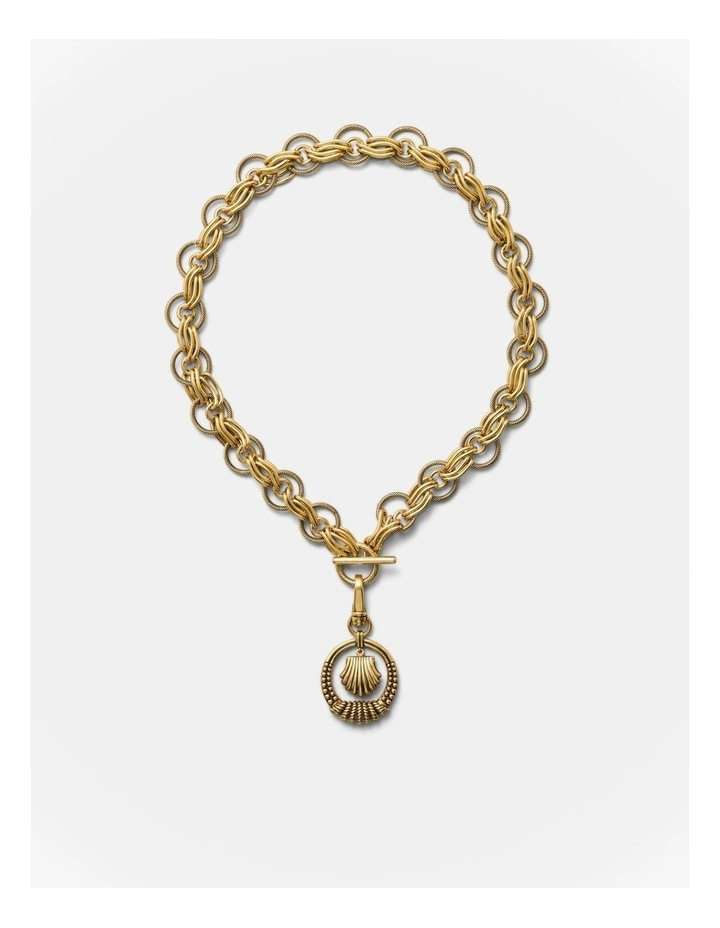 Shellicious Necklace in Gold image 4