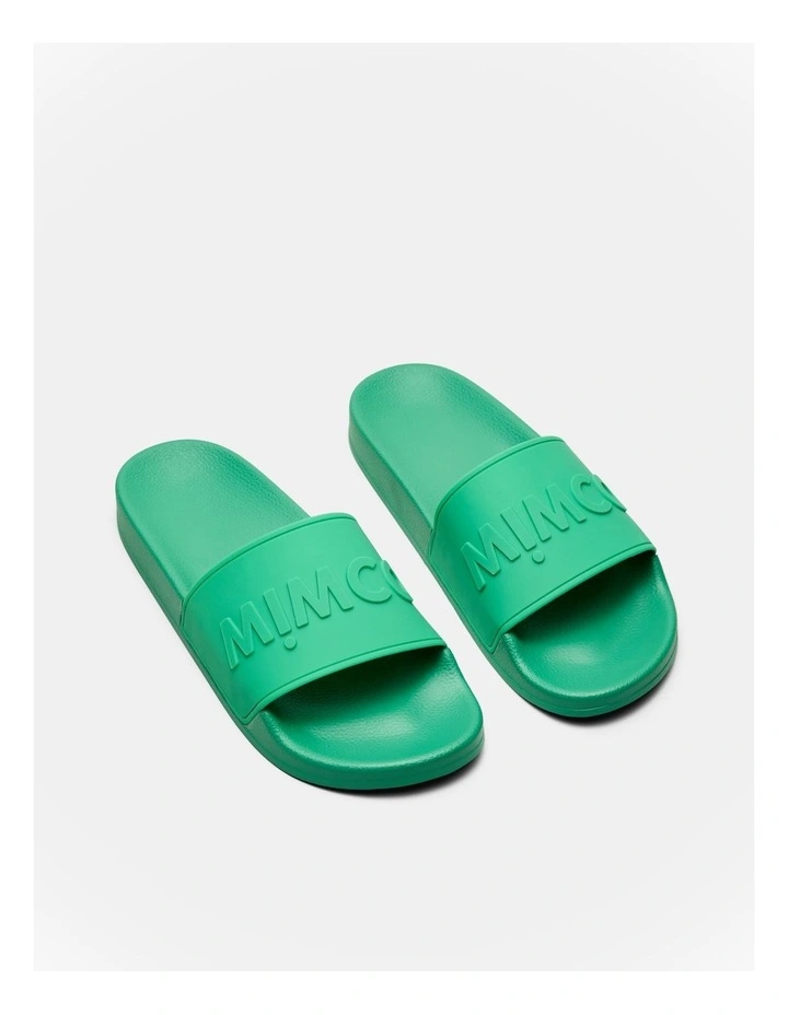 Pool Slide Shoes in Grass Green image 3