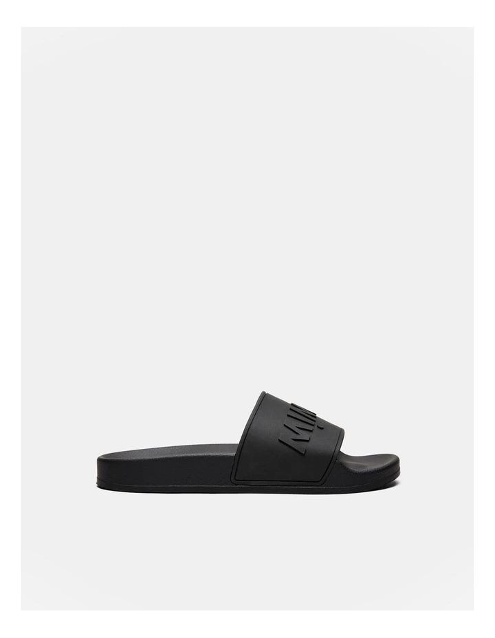 Pool Slide Shoes in Black image 3