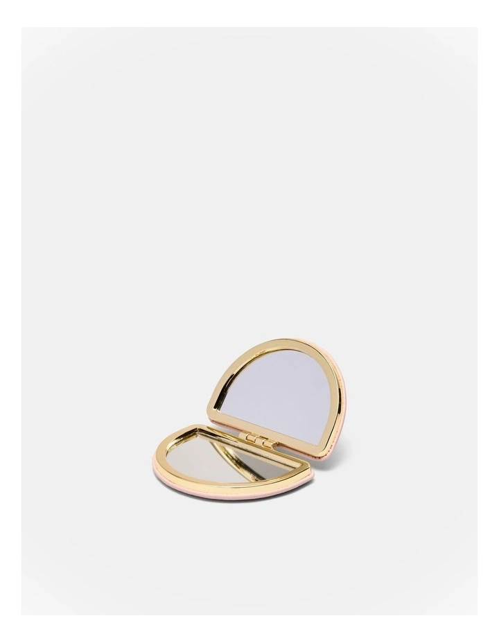 Lune Compact Mirror in Pink Dust image 2
