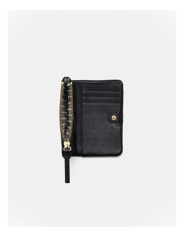 Bay Small Wallet in Black image 3