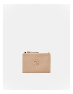 Bay Small Wallet in Almond