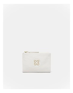 Bay Small Wallet in White