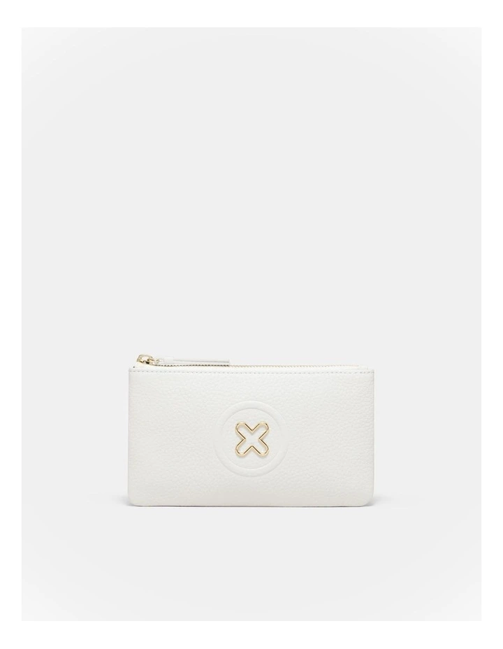 Bay Medium Pouch in White image 1