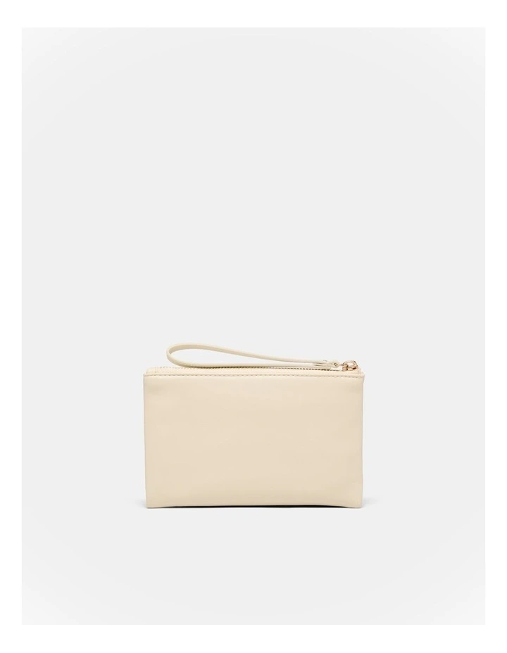 Brittany Double Pouch in Beige image 3