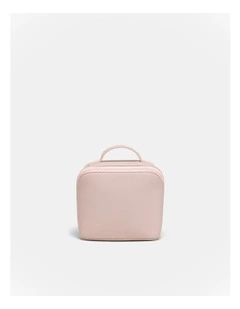 Atomic Cube Cosmetic Case in Petal