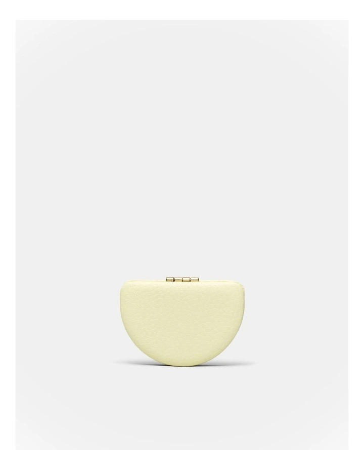 Lune Compact Mirror in Buttermilk image 3