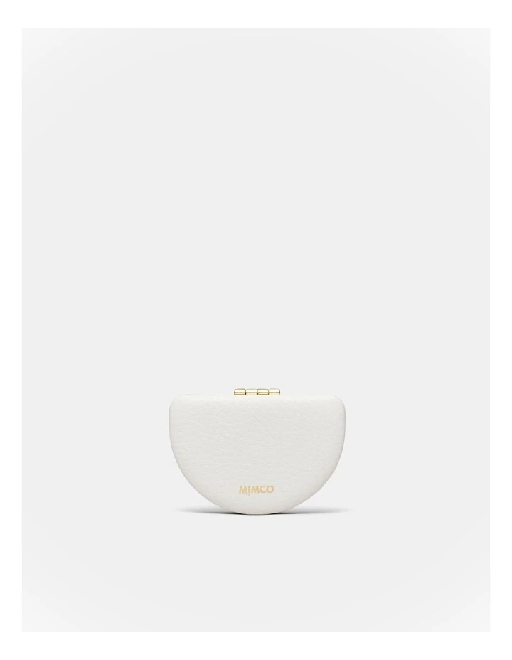 Lune Compact Mirror in White image 1