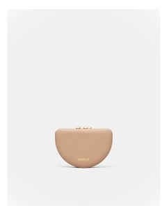 Lune Compact Mirror in Almond