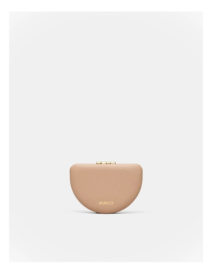 Lune Compact Mirror in Almond image 1