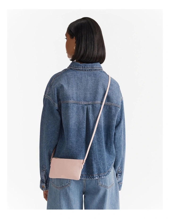 Rhiannon Pouch Crossbody Bag in Petal image 2
