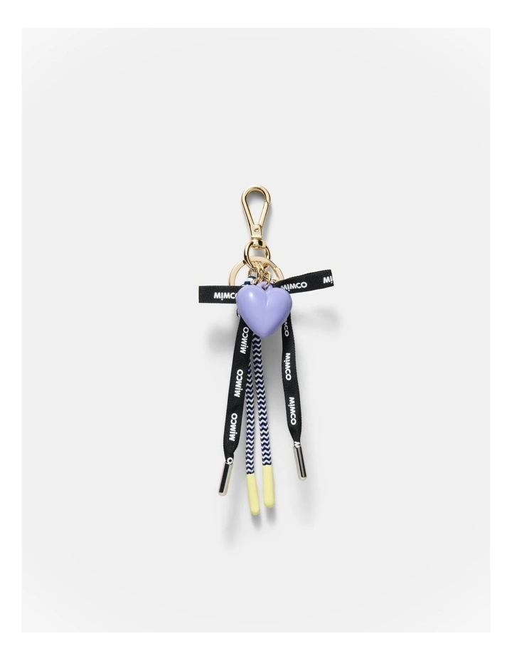 Bungee Ribbon Bag Charm in Lavender image 1