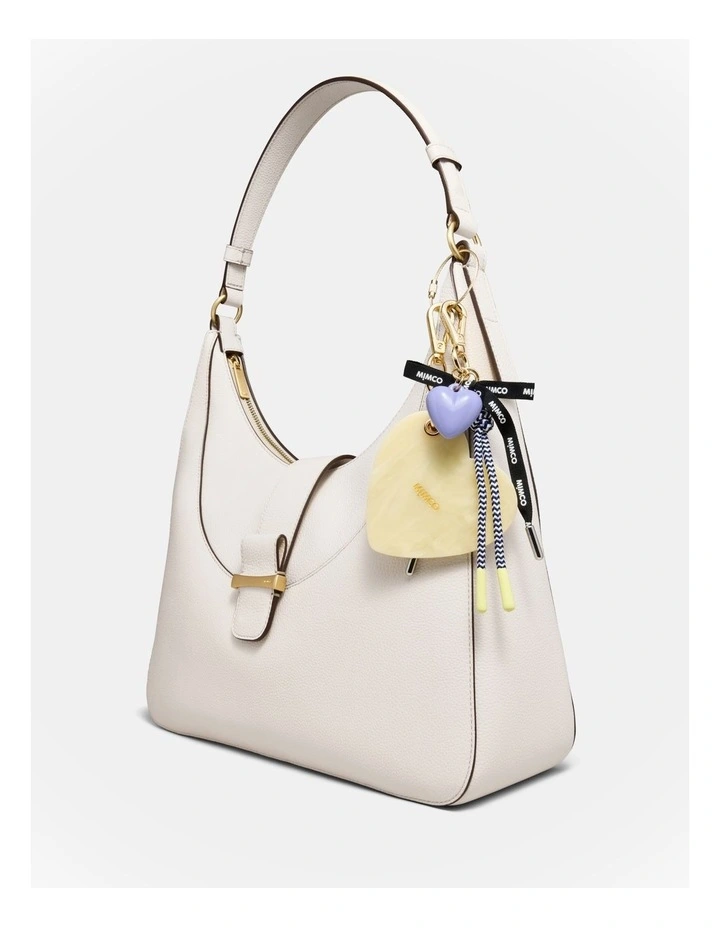 Bungee Ribbon Bag Charm in Lavender image 2