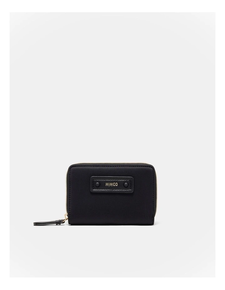Brunswick Small Zip Wallet in Black image 1