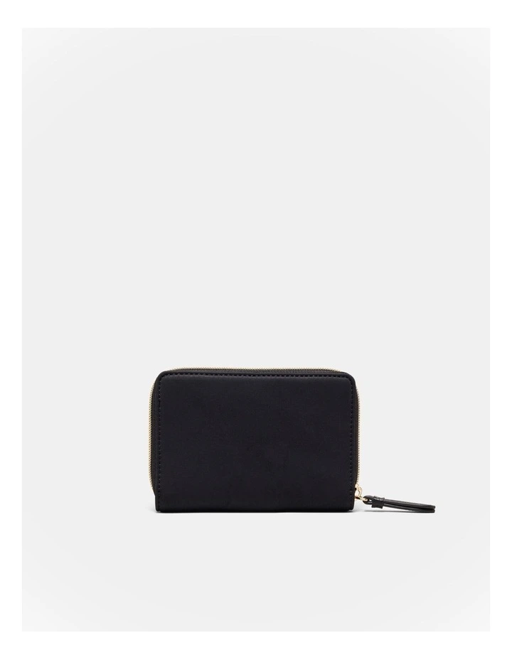 Brunswick Small Zip Wallet in Black image 2