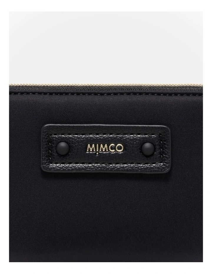 Brunswick Small Zip Wallet in Black image 4
