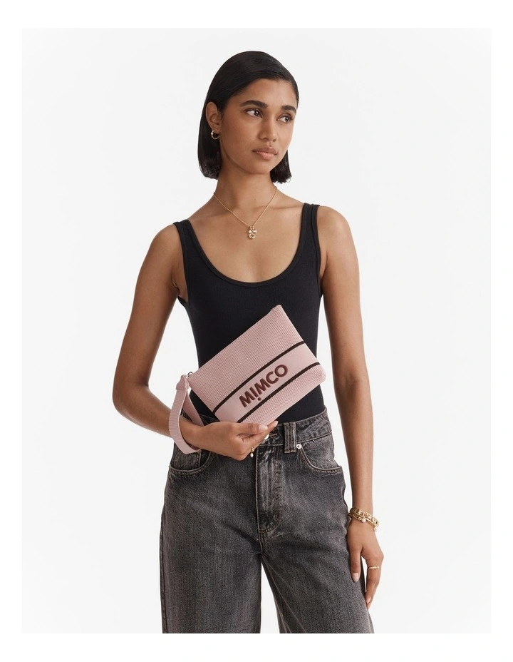 Blondie Pouch in Petal image 2